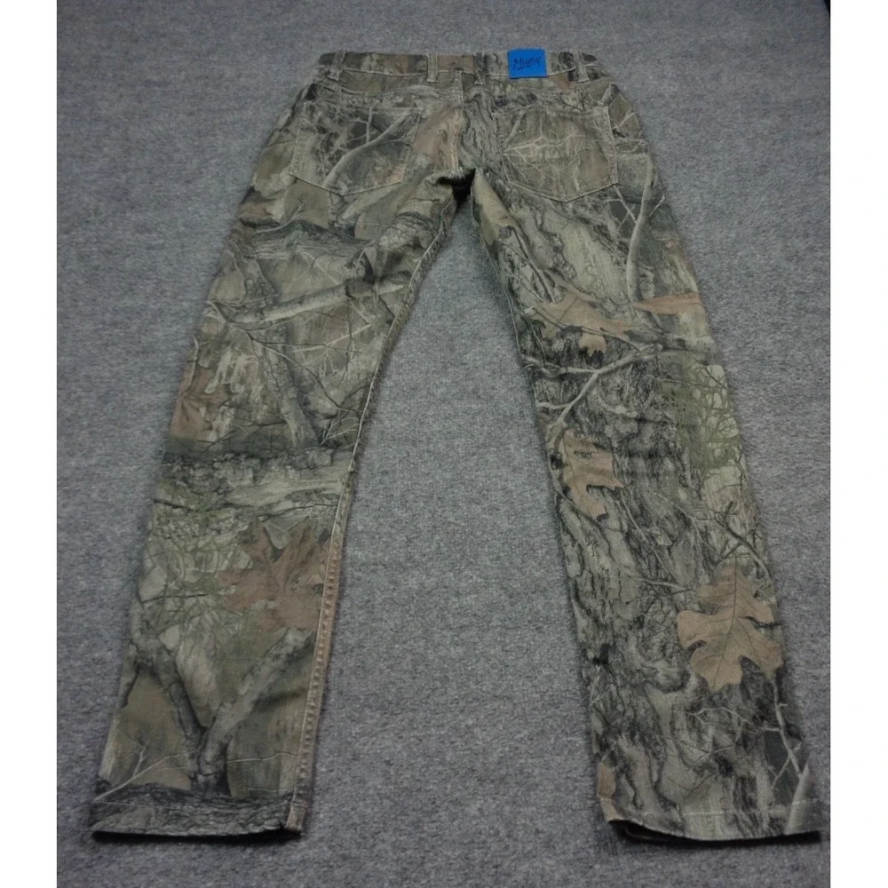 Mugsy Realtree Pants 30 x 30 Jeans Camo Brown Straight Leg Stretch